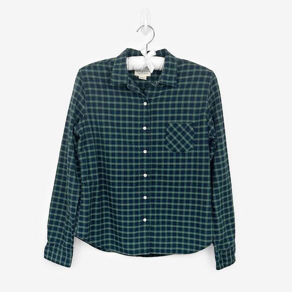 Denim & Supply RL Tomboy Button Up Shirt Large Plaid Cotton Country Western - Picture 1 of 2